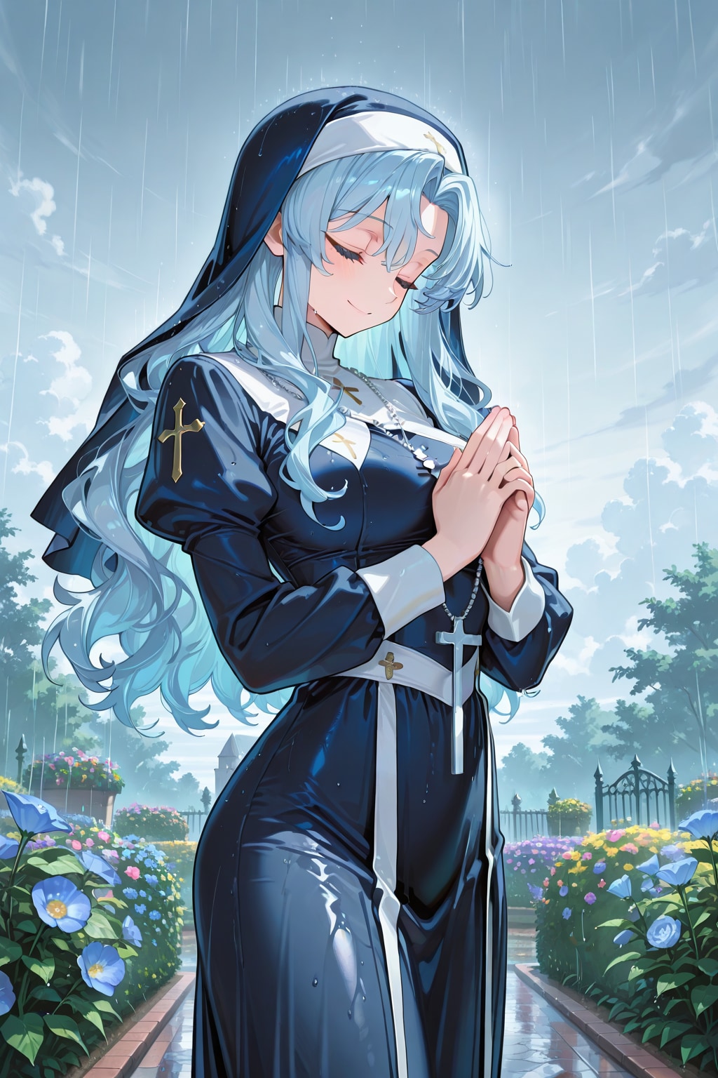 慈雨の擬人化