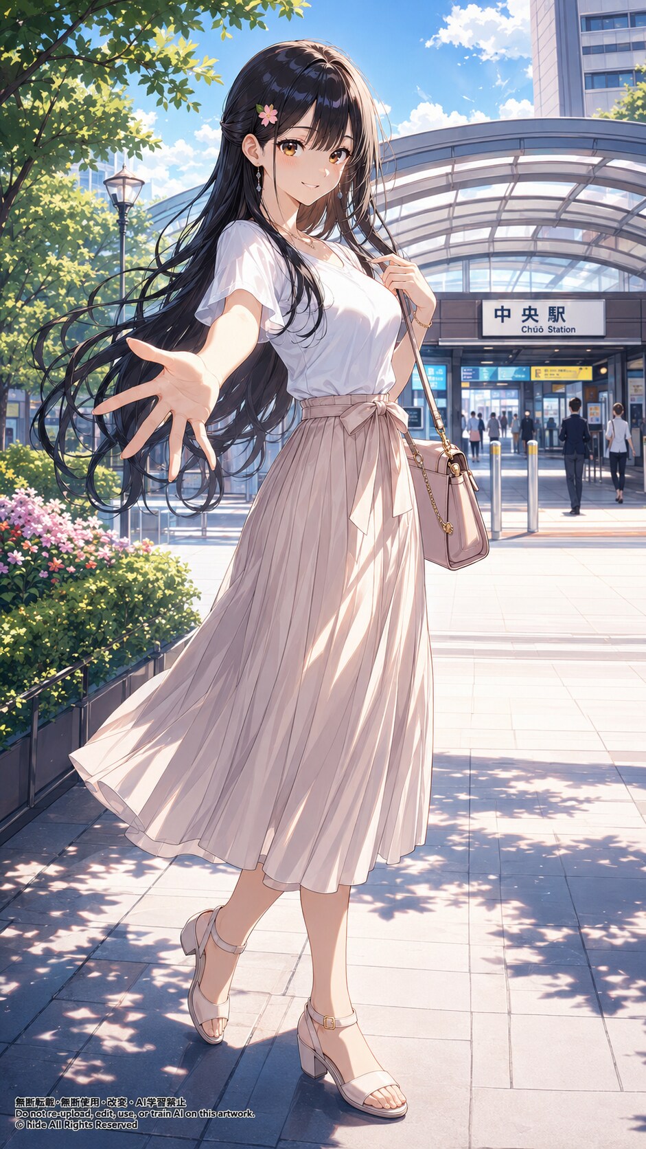 ☀️ 神楽さんと夏のおでかけ♪ | の人気AIイラスト・グラビア