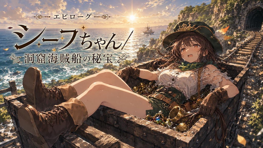 シーフちゃん／洞窟海賊船の秘宝　エピローグ＋ローカル画像