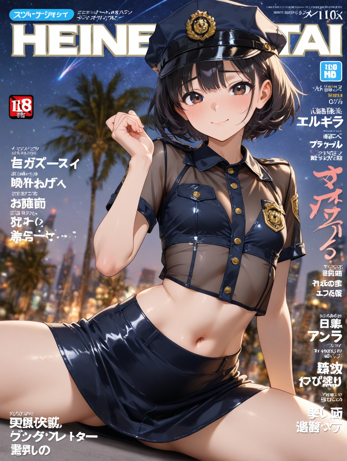 逮捕されちゃうぞ