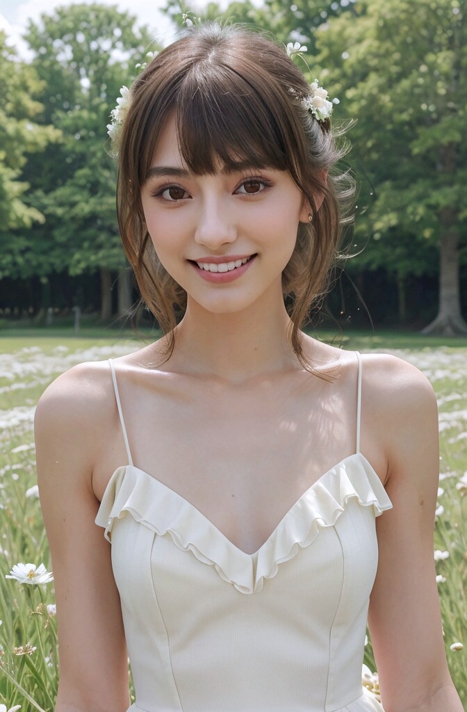 白ワンピース
