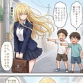 ませガキをからかう一軍ギャルズ 2枚目