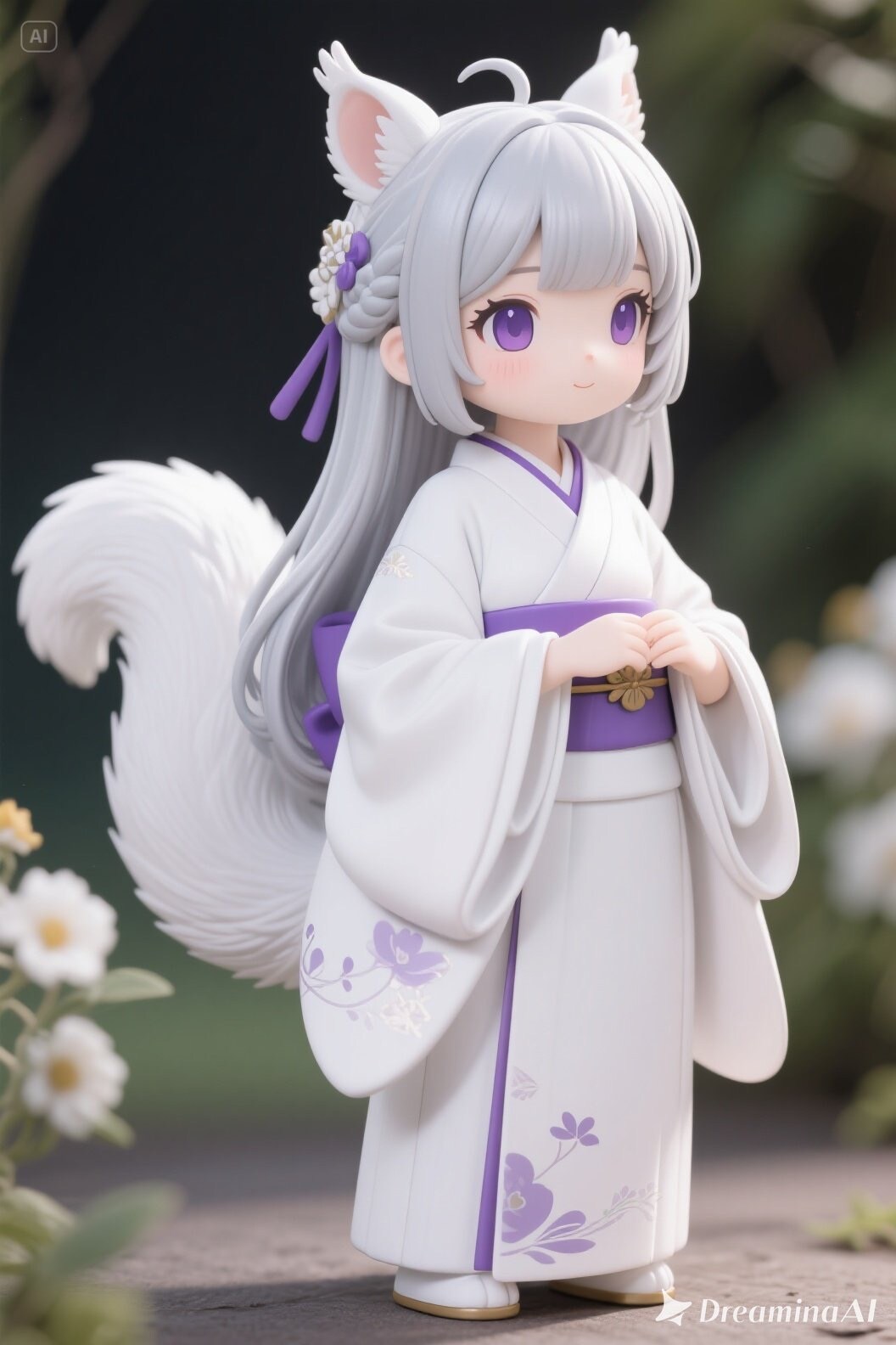 【フィギュア風】リスの御神体 | の人気AIイラスト・グラビア