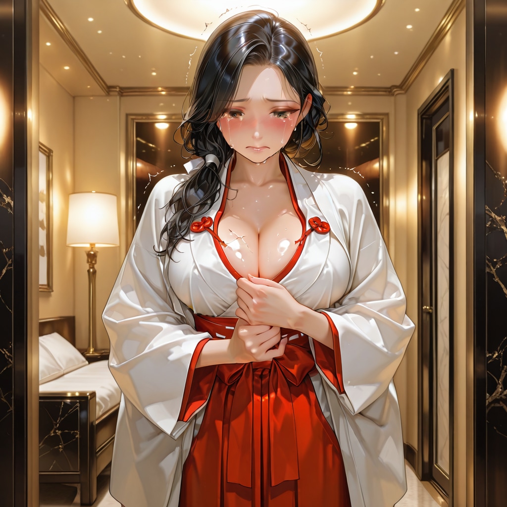 のぞみさん強制巫女コス、そして、、