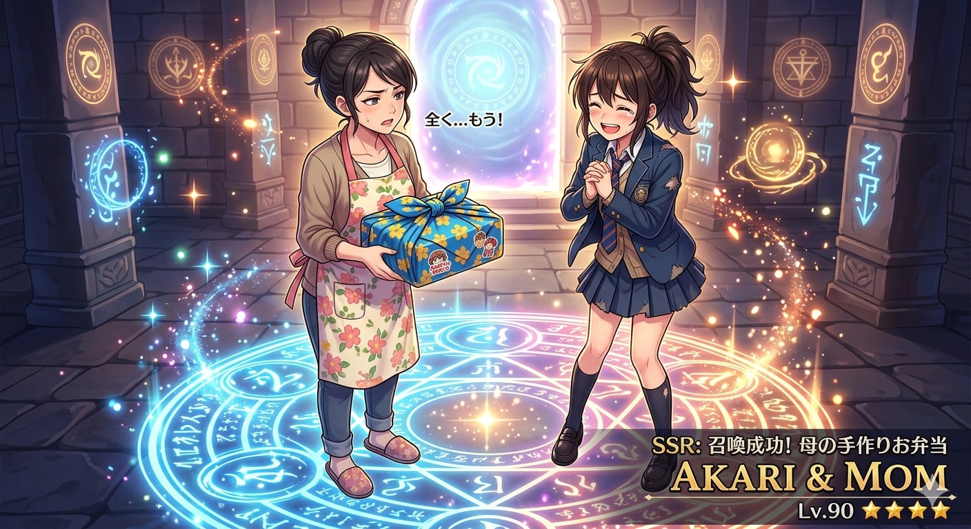 お弁当の忘れ物