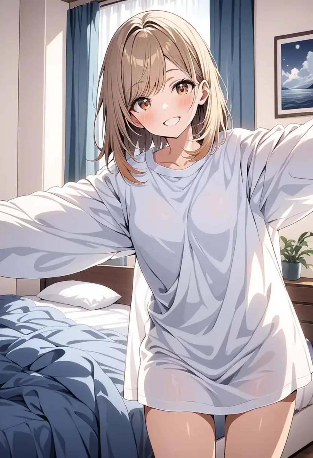 おはようのハグしよ!