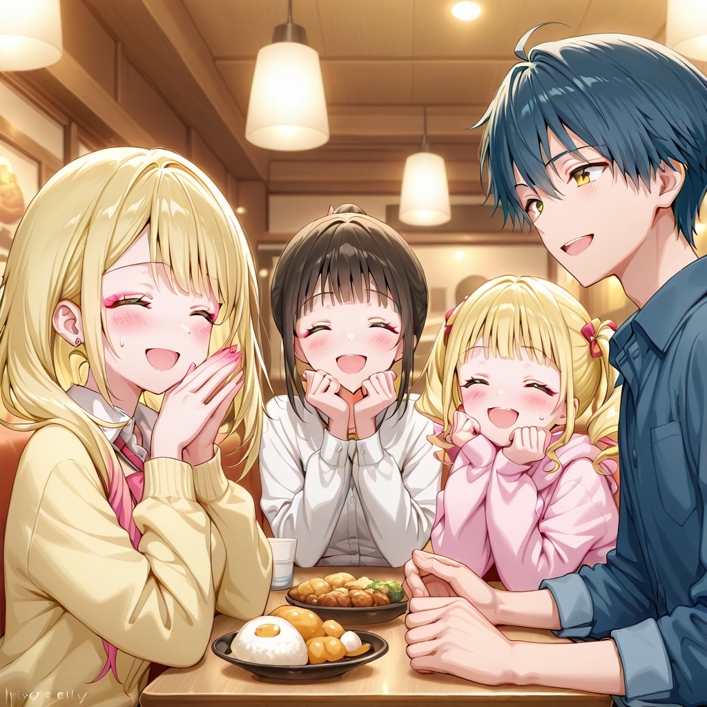 みんなで食べよっ | の人気AIイラスト・グラビア