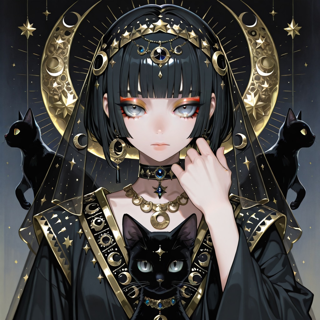 月の女神 | の人気AIイラスト・グラビア