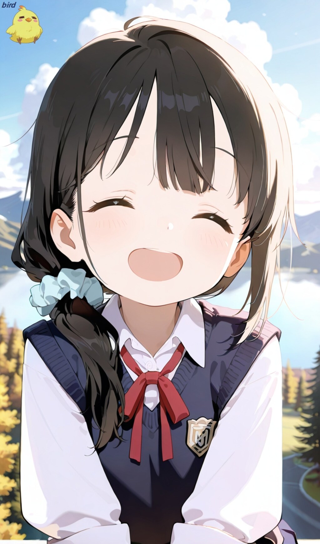 にこにこ