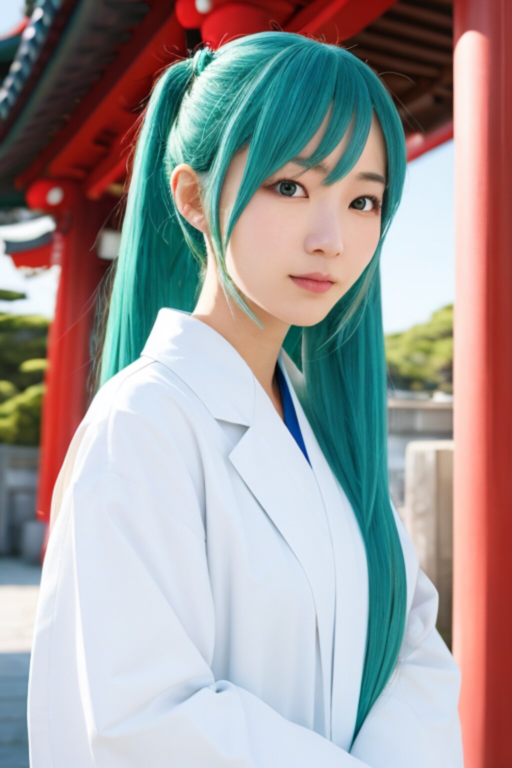 巫女ミクその二