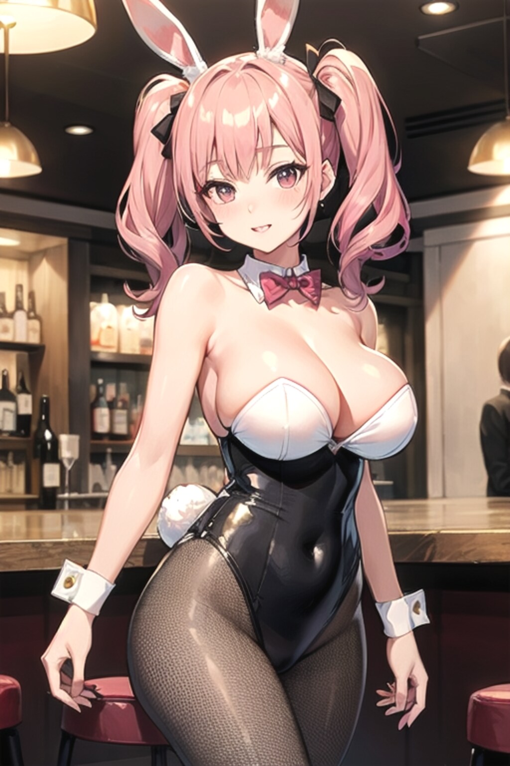 桜色バニーガール