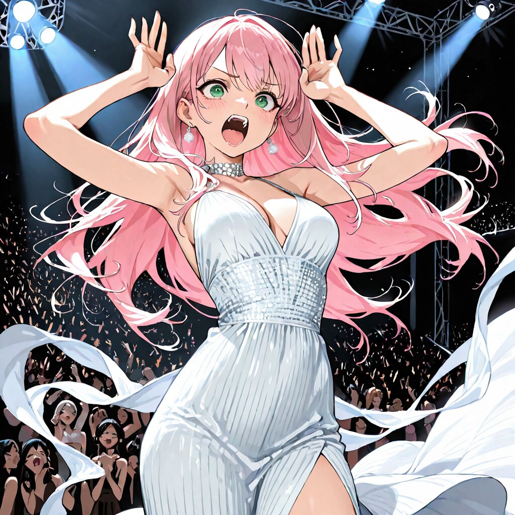 純白ドレスの咆哮