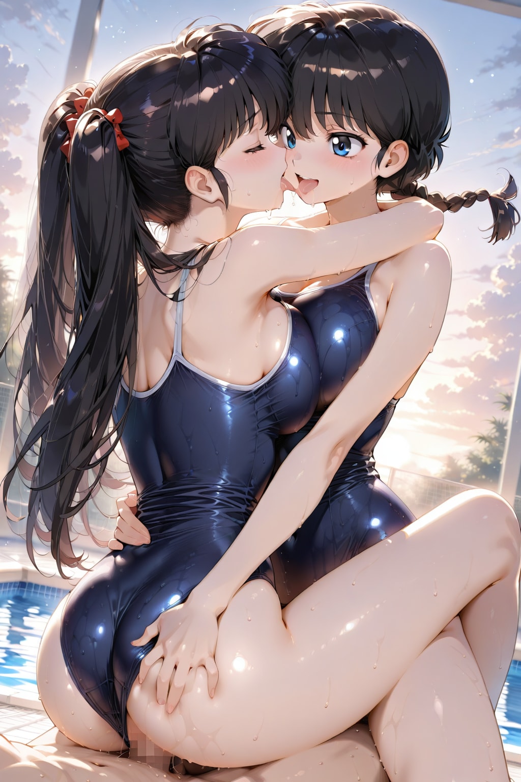刀馬VS乱麗＆未来