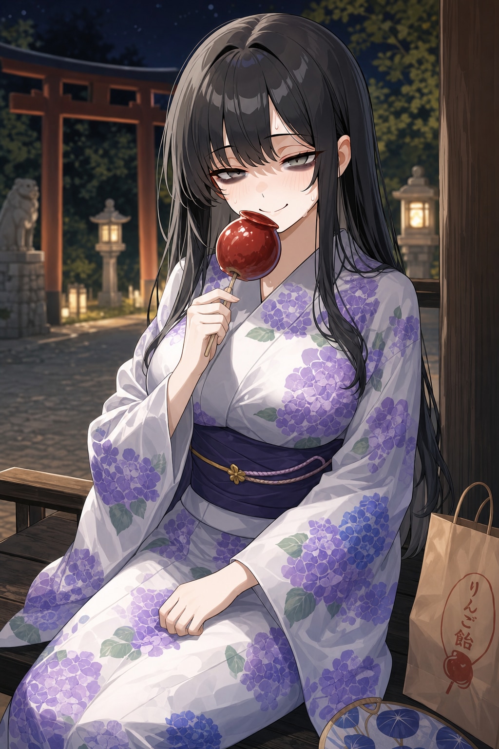浴衣の碧桜ちゃん