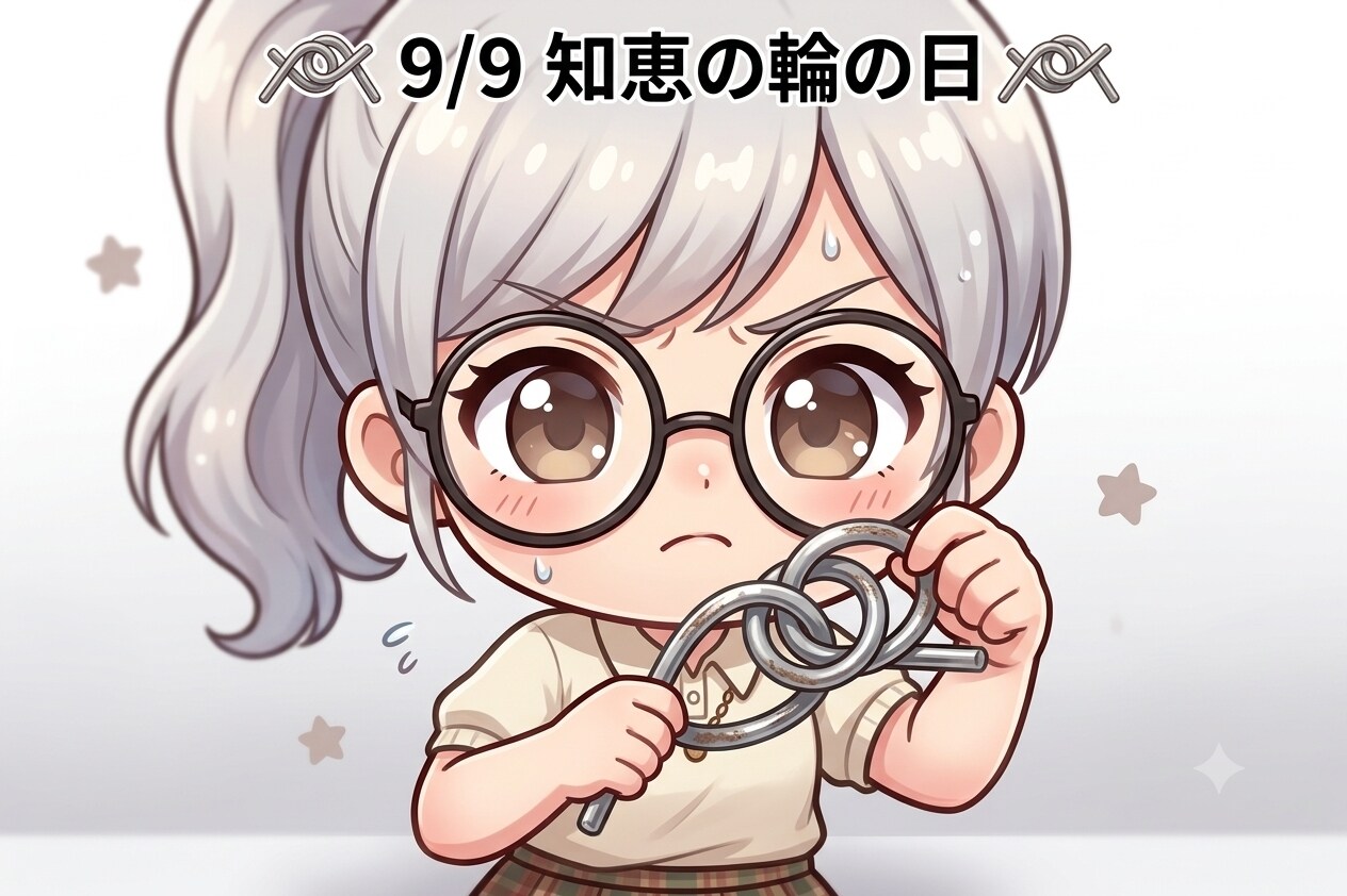 今日は「知恵の輪の日」 | の人気AIイラスト・グラビア