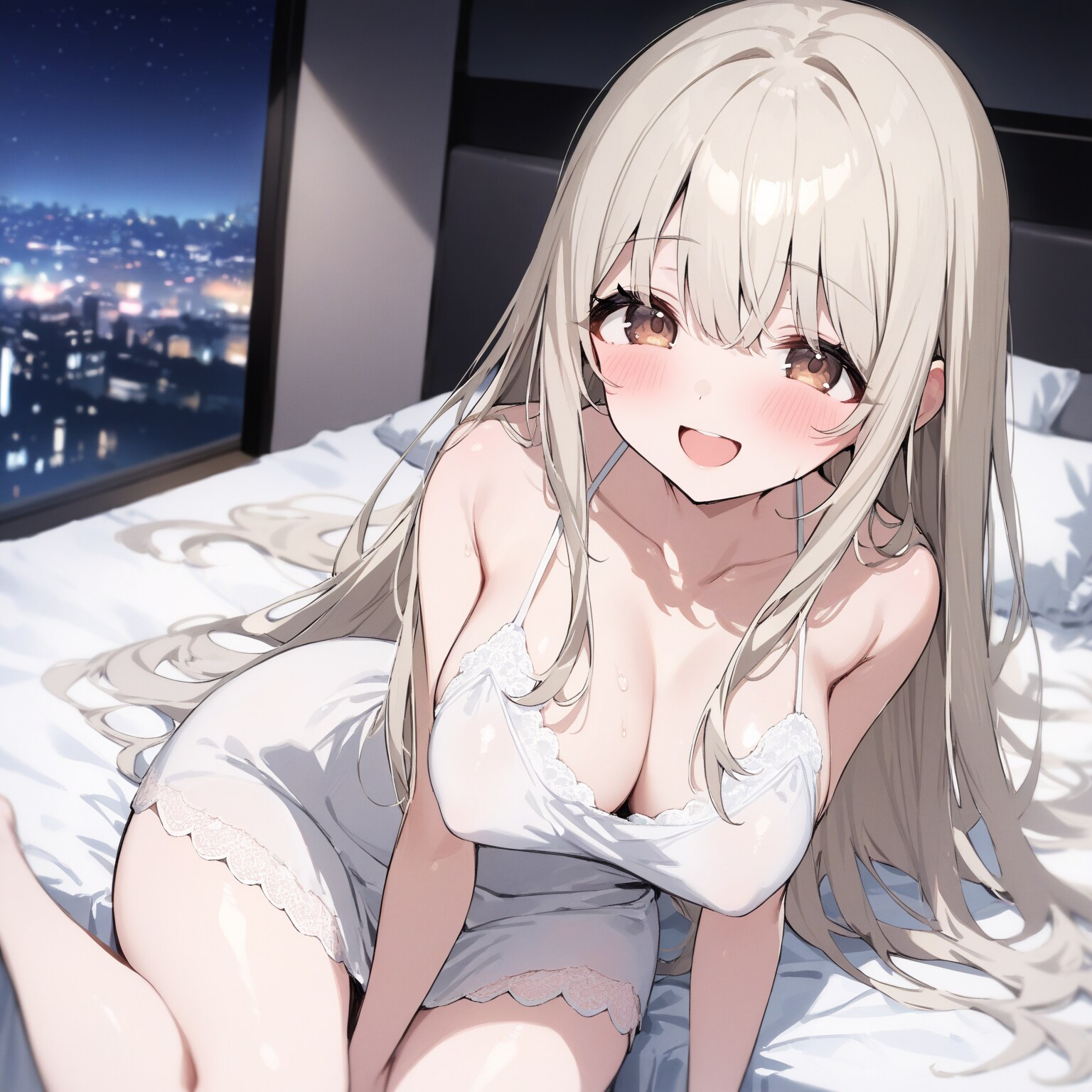 ベッドでお待ちいたしております💕