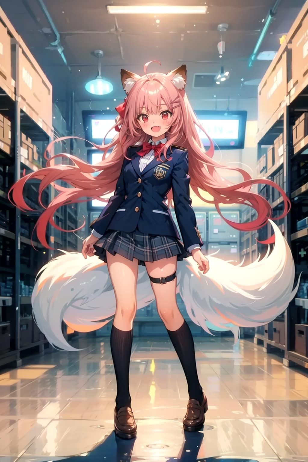 今日の狐耳娘