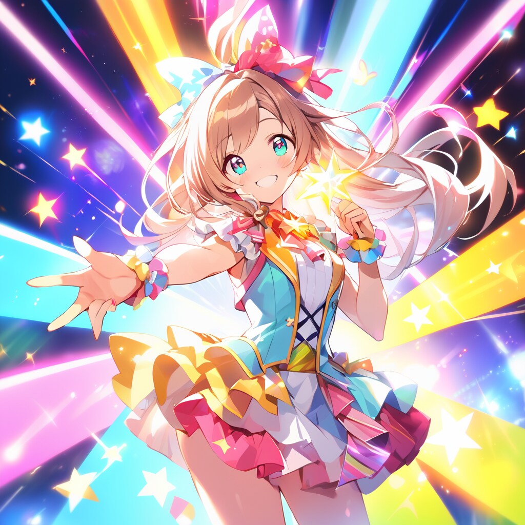 魔法美少女アイドル | の人気AIイラスト・グラビア