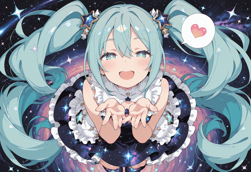 ギャラクシードレスミクさん