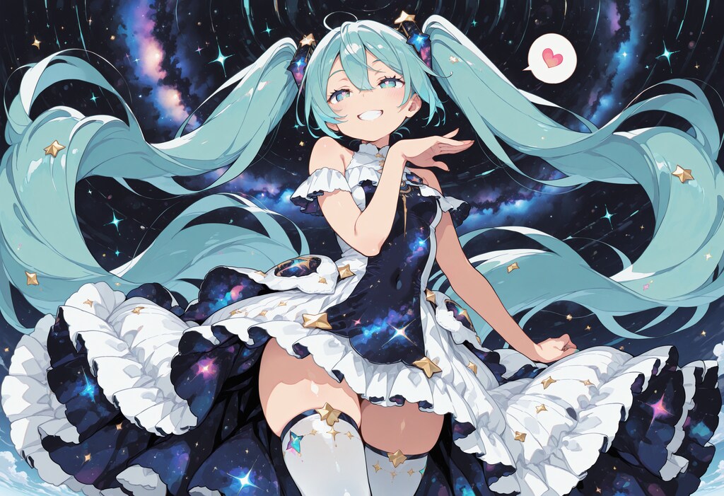 ギャラクシードレスミクさん