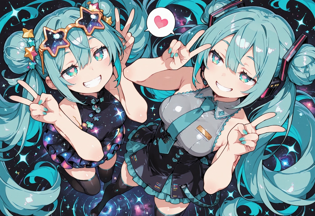 ギャラクシードレスミクさん