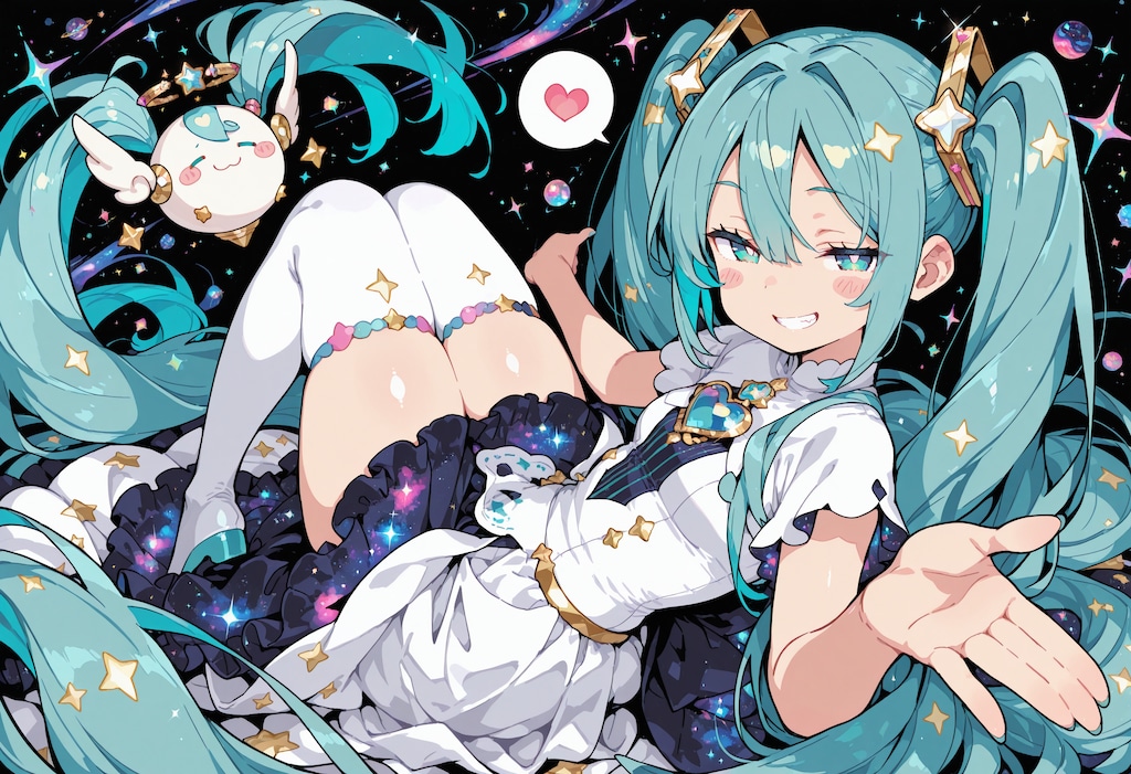 ギャラクシードレスミクさん