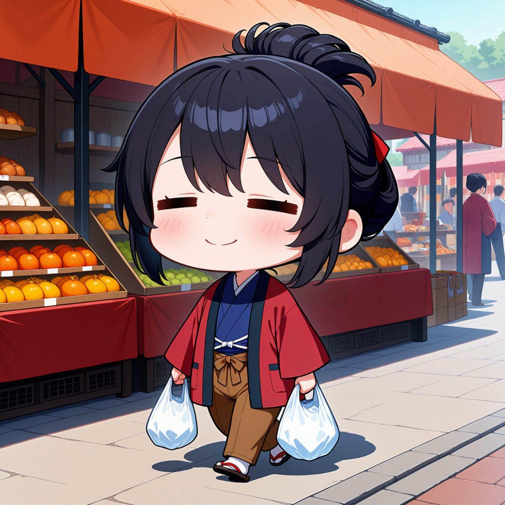 早めの買い出し