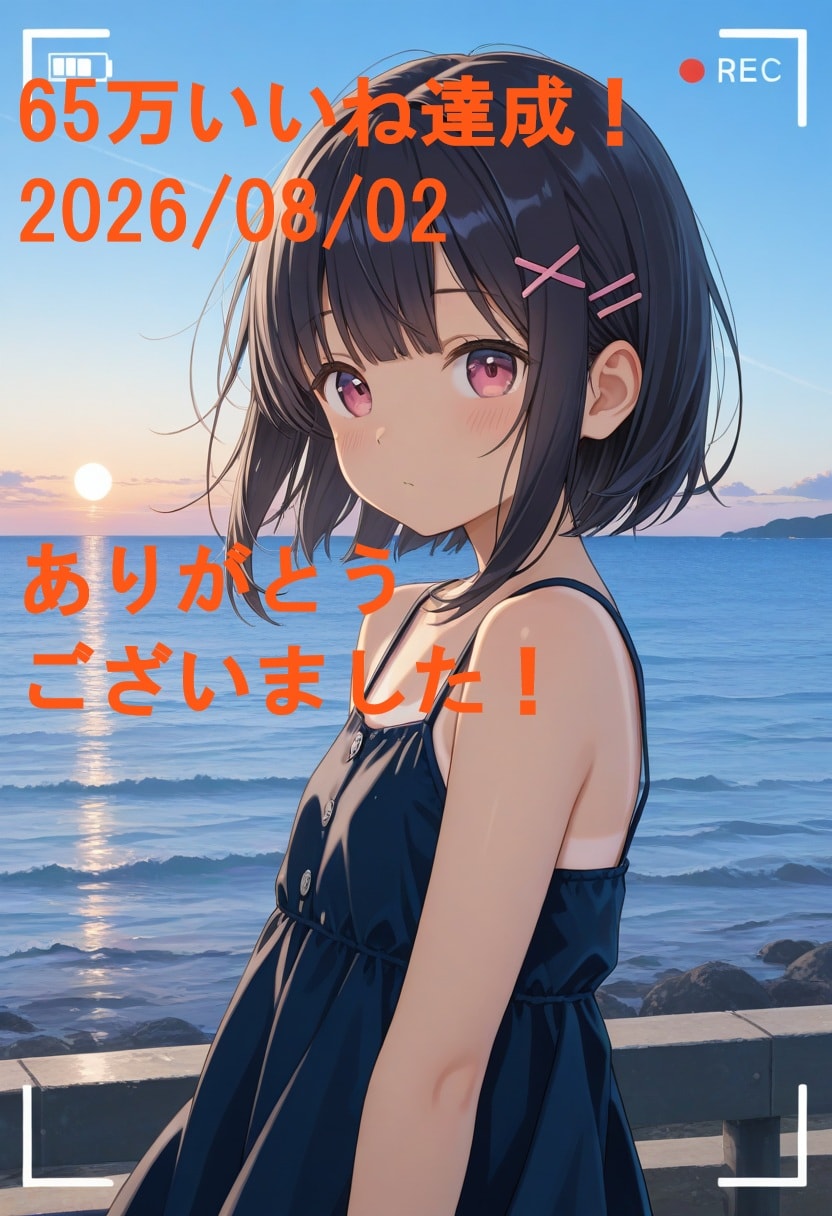 ★☆★☆65万いいね達成！ありがとうございました(2026.08.02)★☆★☆