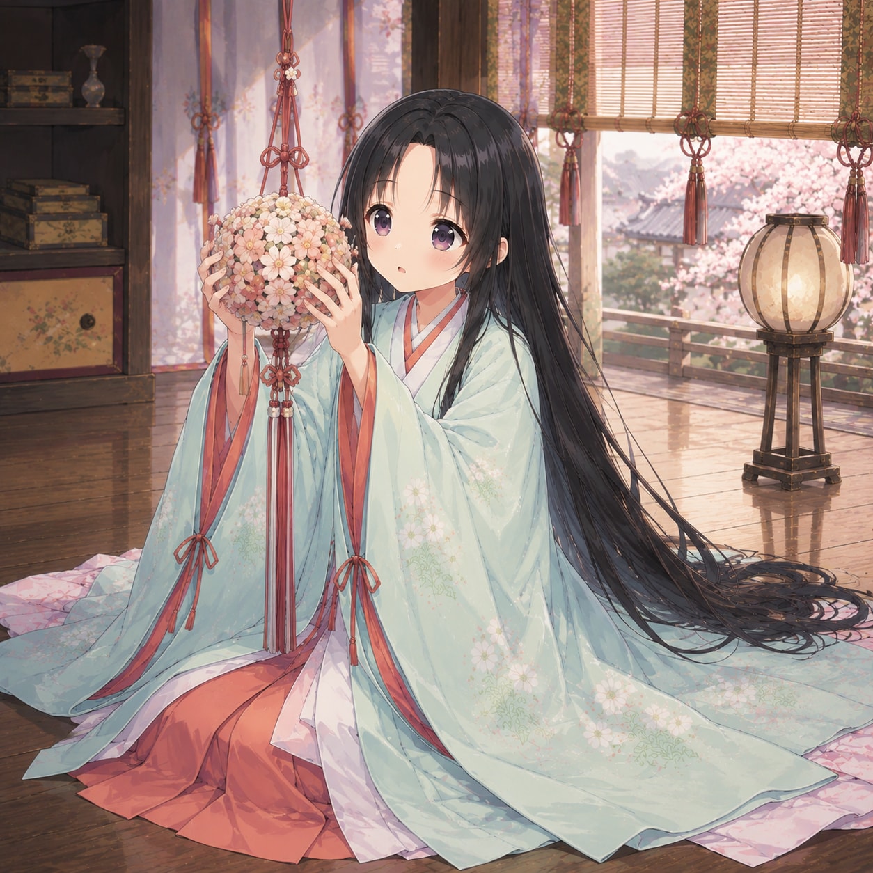平安貴族幼女 | の人気AIイラスト・グラビア