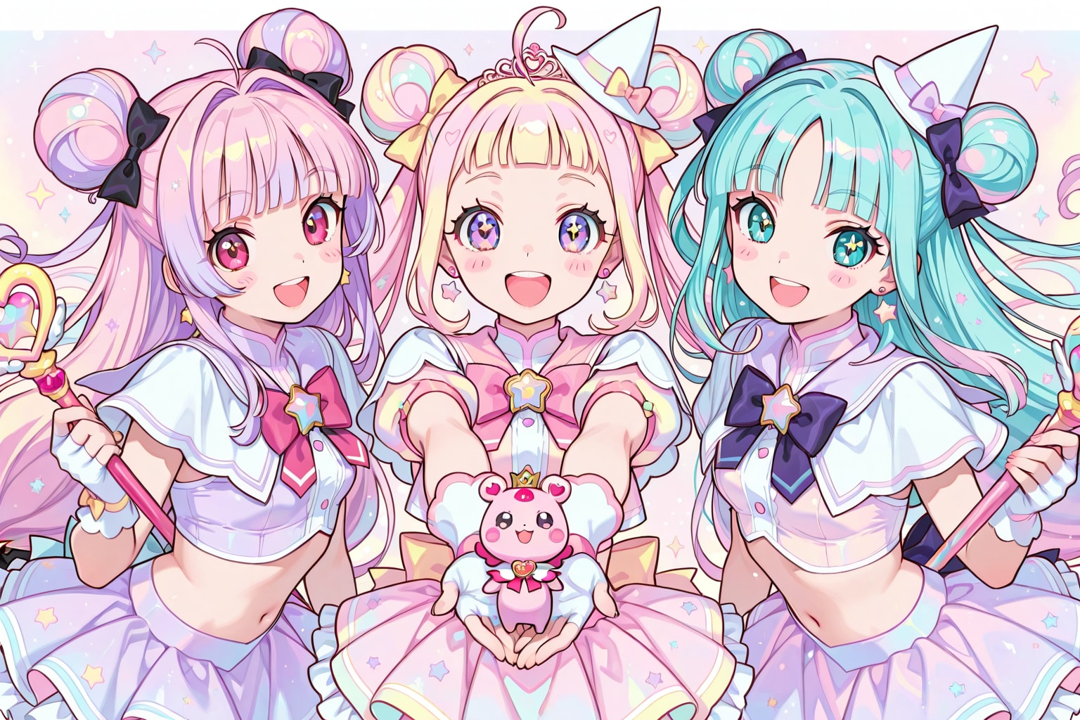 魔法少女パステル・ECHIDNA版 | の人気AIイラスト・グラビア