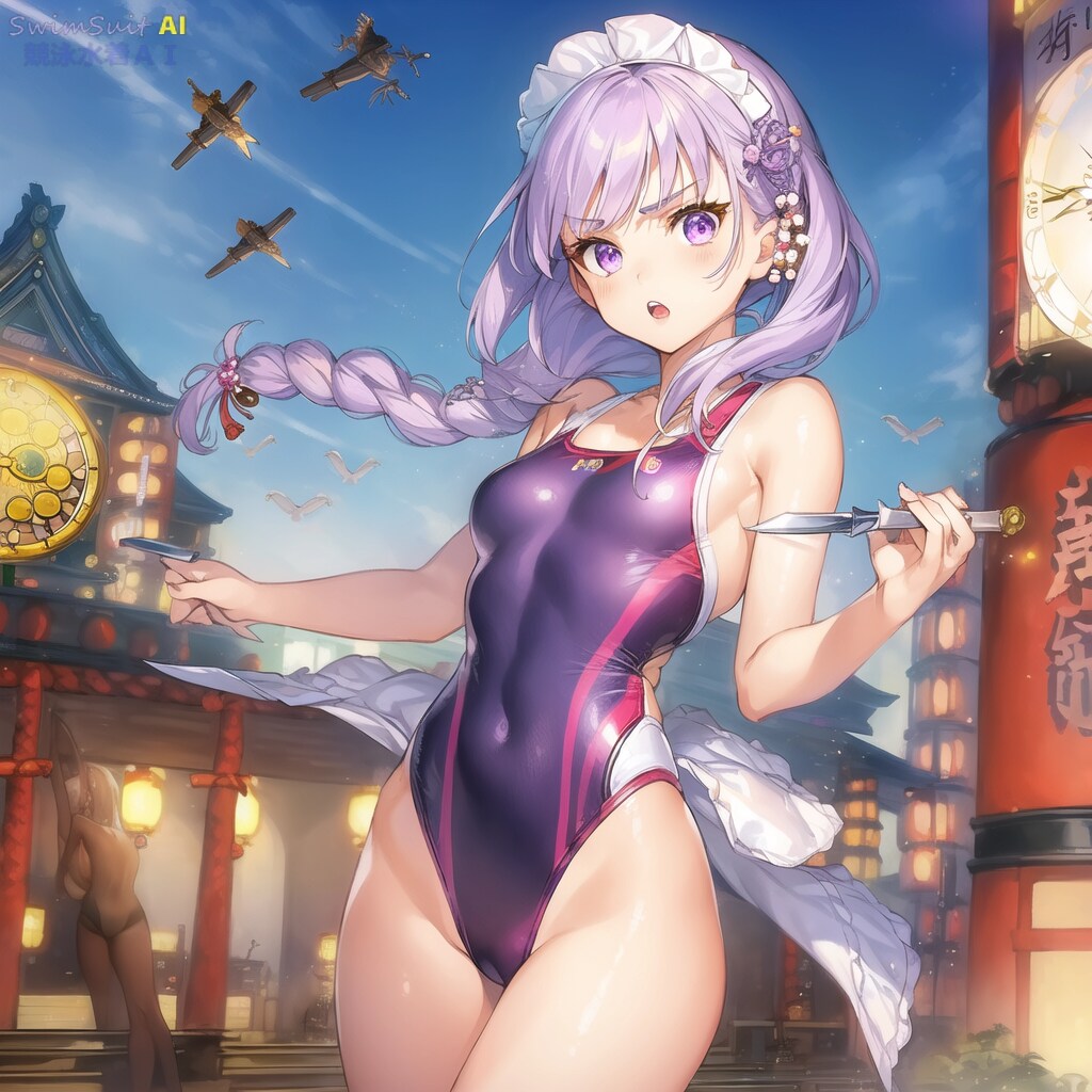 東の方に住む時を止めてナイフ投げまくる例のメイド
