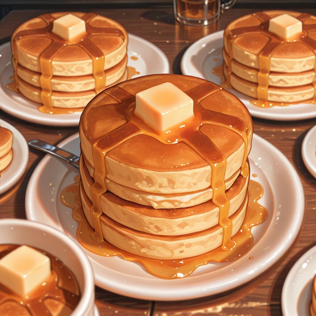 パンケーキ_2026/02/09_02 | の人気AIイラスト・グラビア