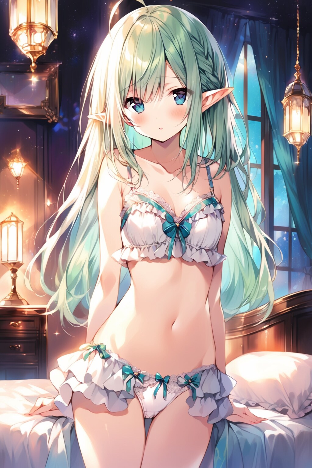 メイド(エルフ)「下着」