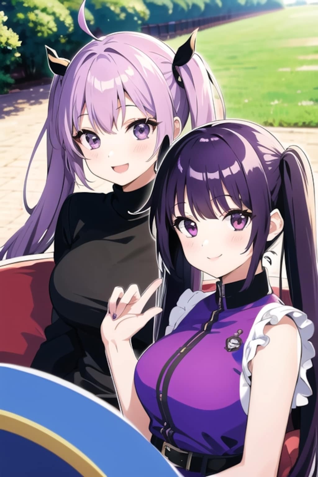 仲良く楽しんで