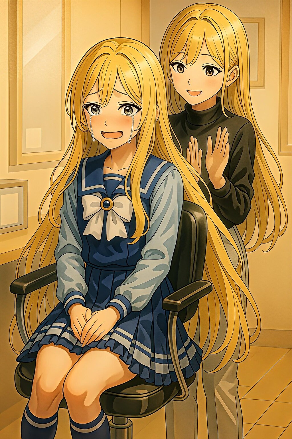 初めてのウィッグ