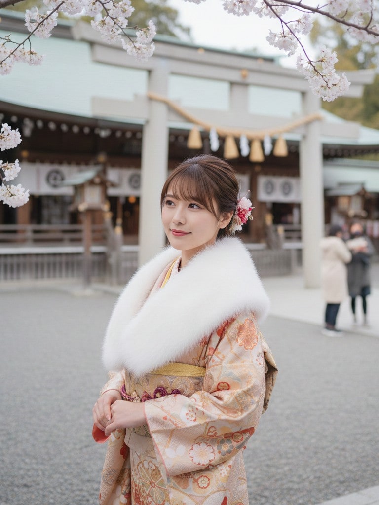 初詣デート | の人気AIイラスト・グラビア