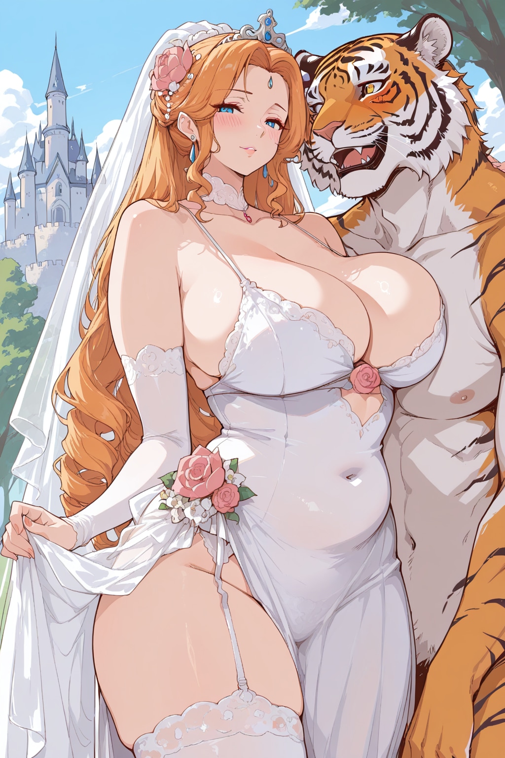 王女様と虎彼氏