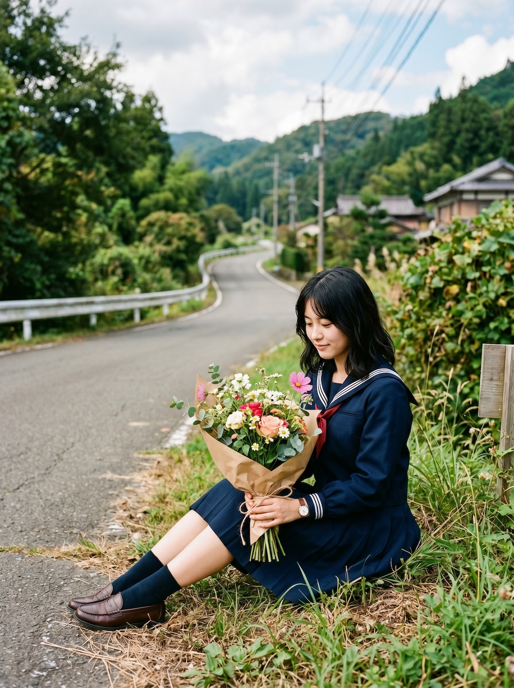 花を贈る