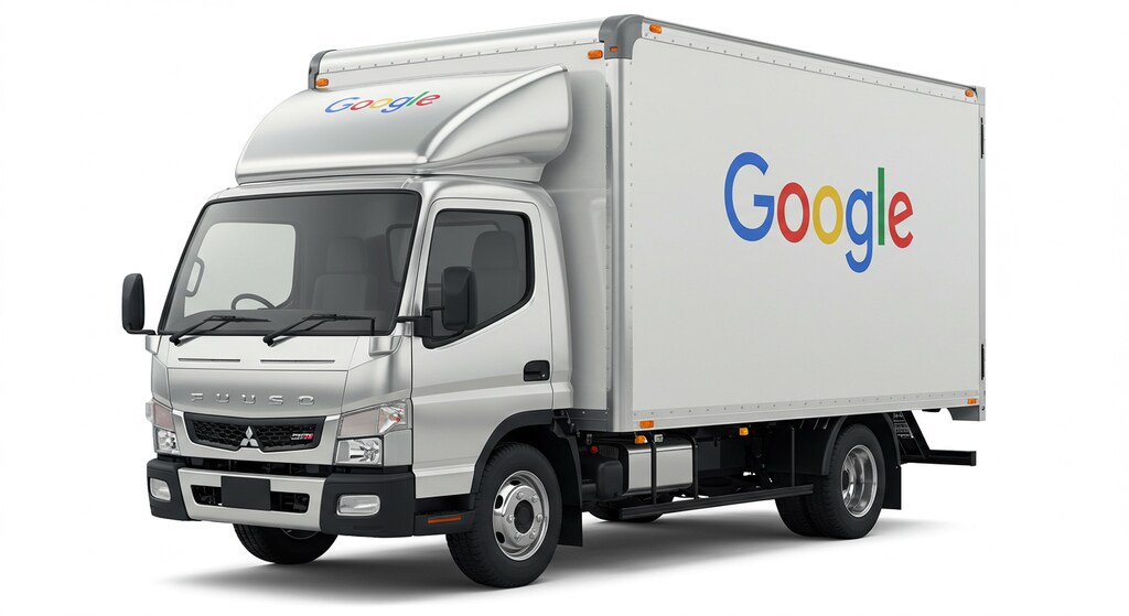 Googleロゴ　三菱ふそうトラック