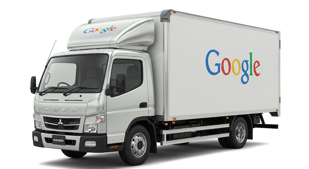 Googleロゴ　三菱ふそうトラック