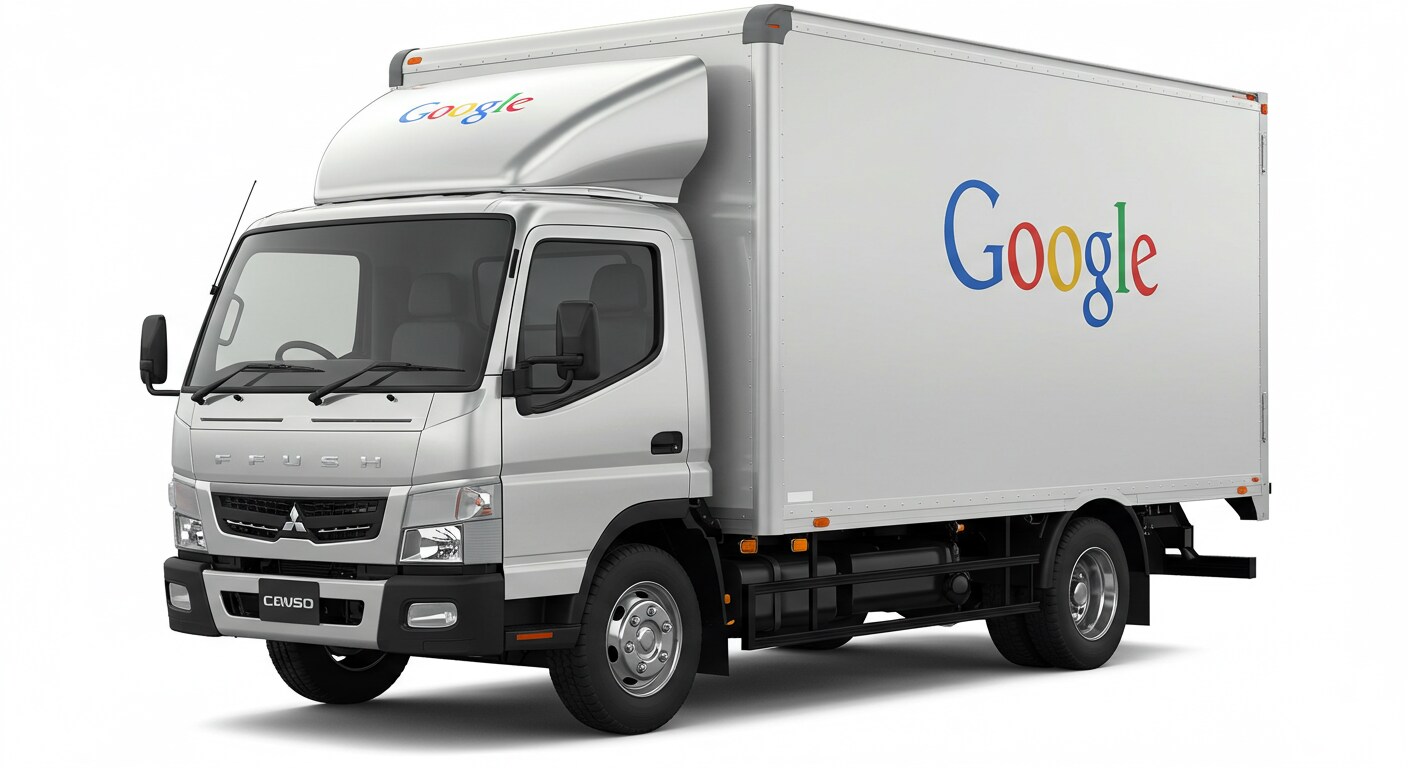 Googleロゴ　三菱ふそうトラック | の人気AIイラスト・グラビア