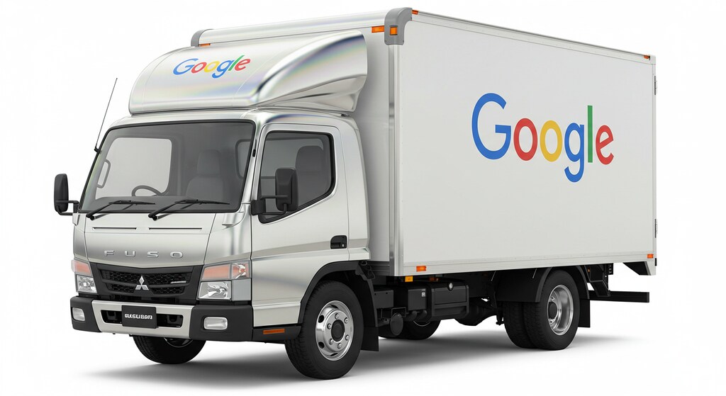 Googleロゴ　三菱ふそうトラック