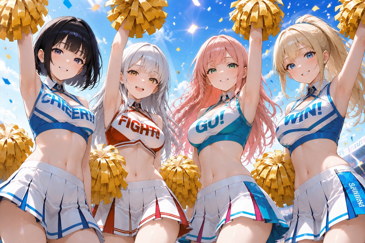 がんば～～(≧∇≦)b | の人気AIイラスト・グラビア