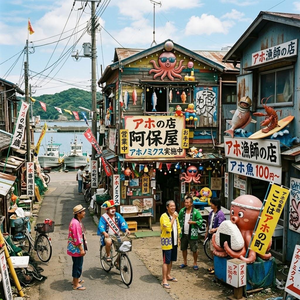 アホっぽい町