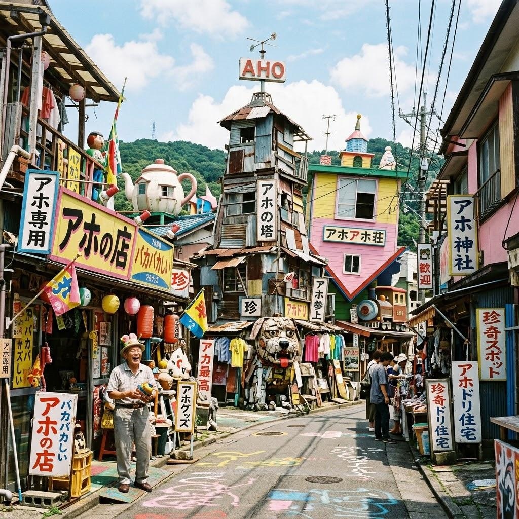 アホっぽい町