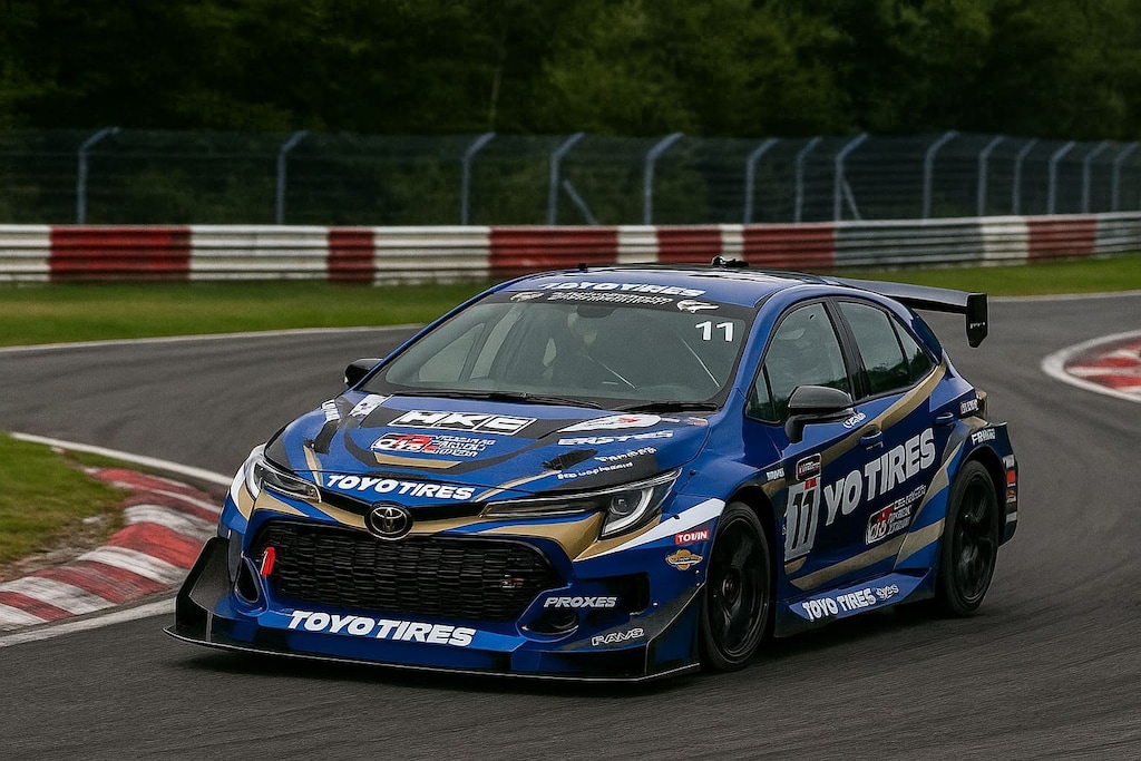 トーヨータイヤGRカローラ