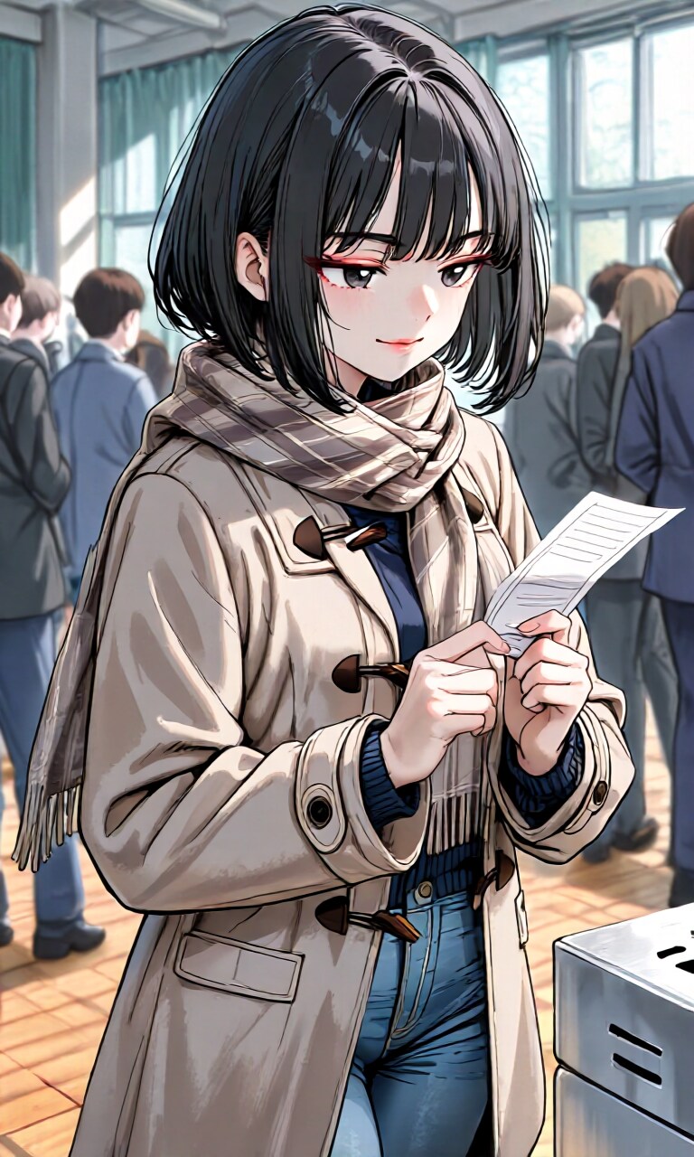 選挙の投票に行きました