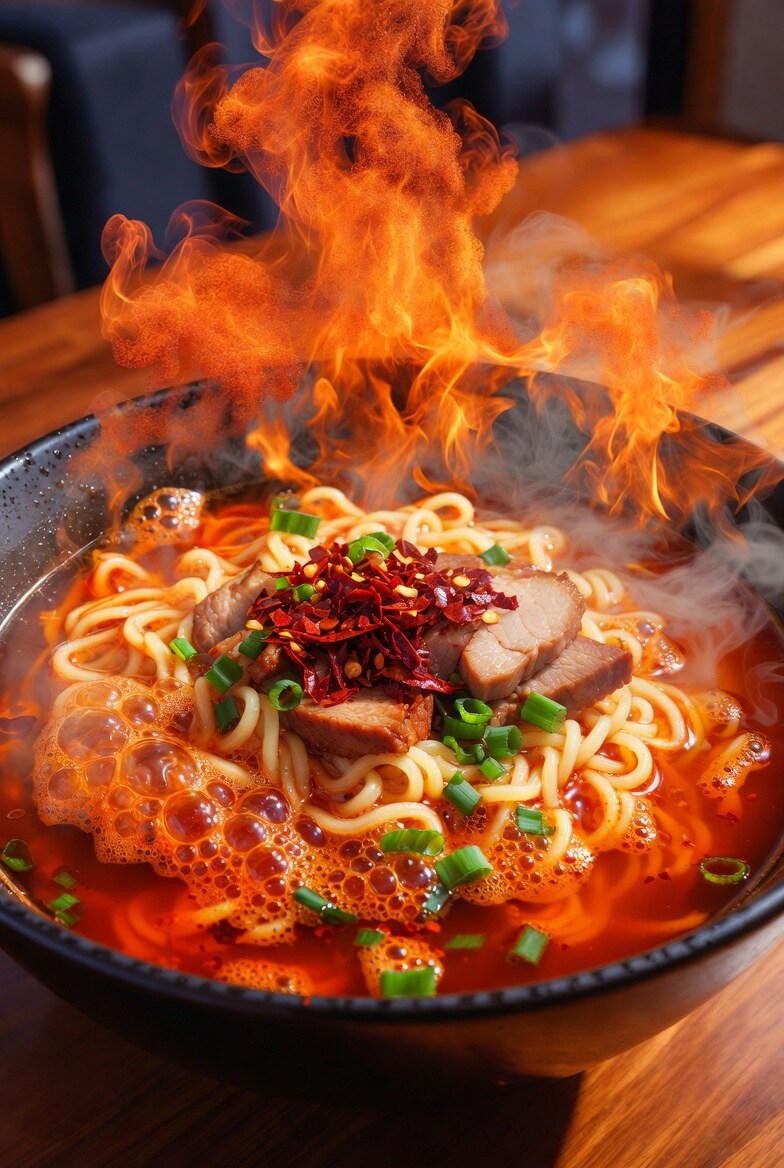 あっつい麺