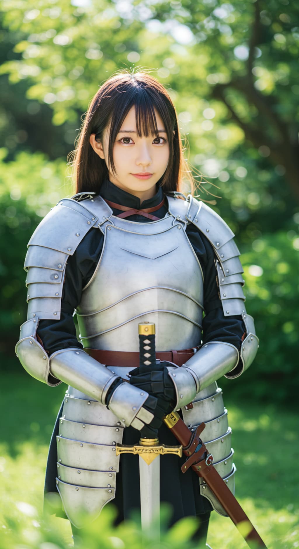 甲冑美女、お試しの続きの続きの続きw