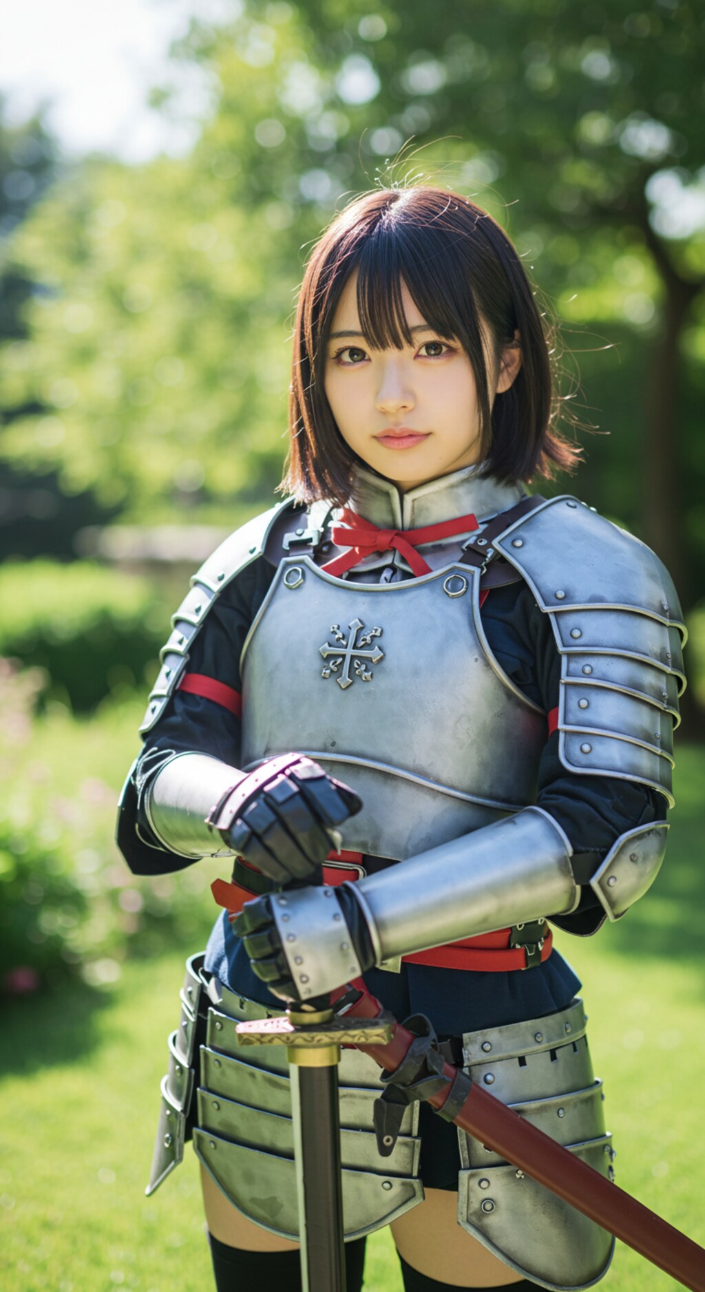 甲冑美女、お試しの続きの続きの続きw